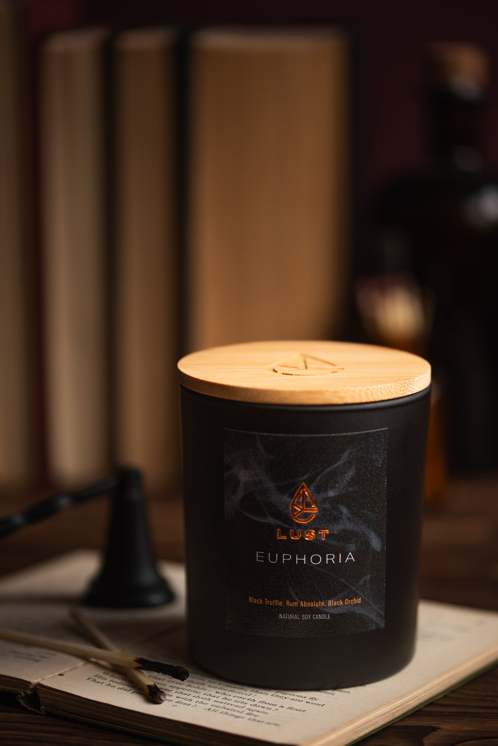 Euphoria - Black Truffle, Rum Absolute, Black Orchid,