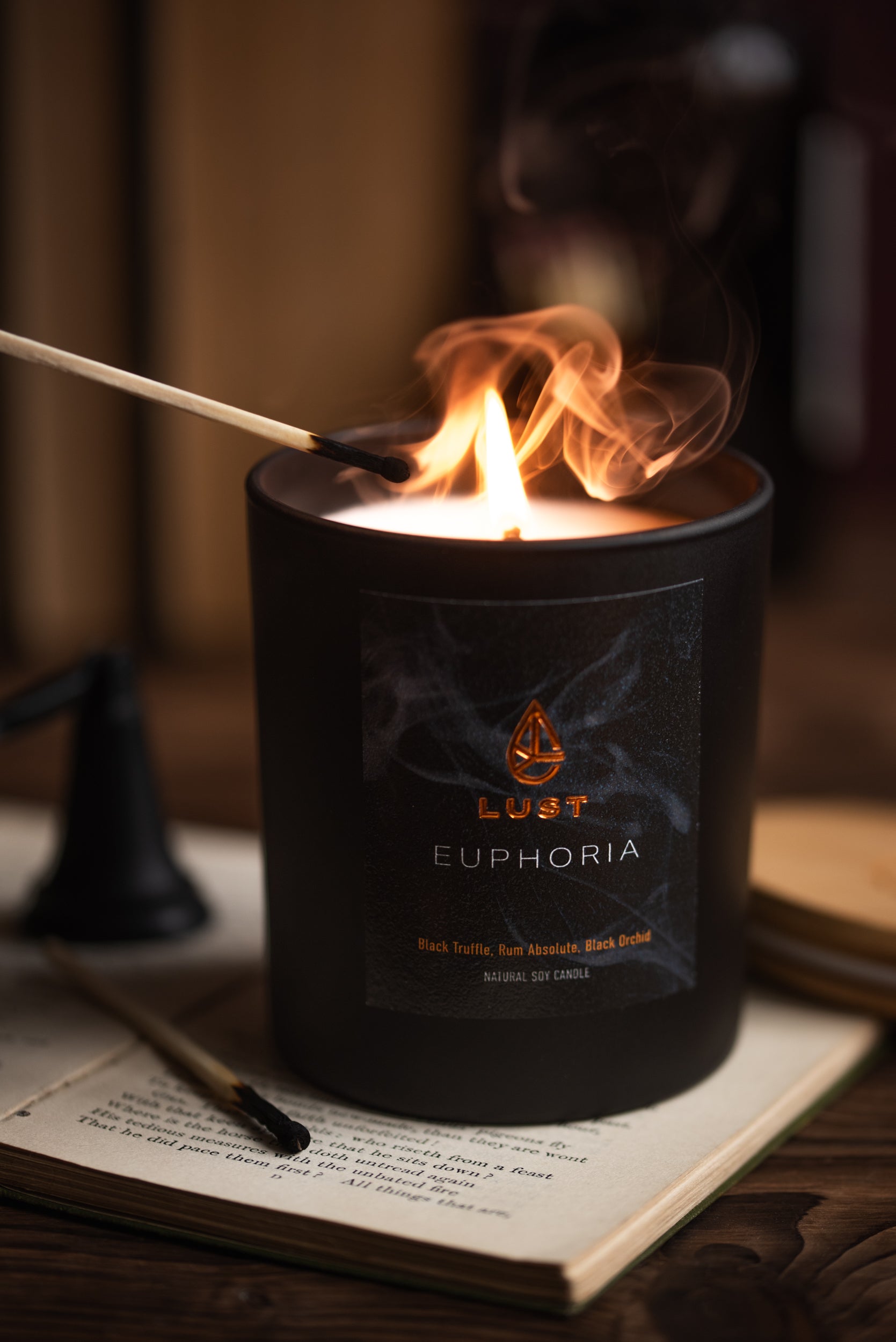 Euphoria - Black Truffle, Rum Absolute, Black Orchid,