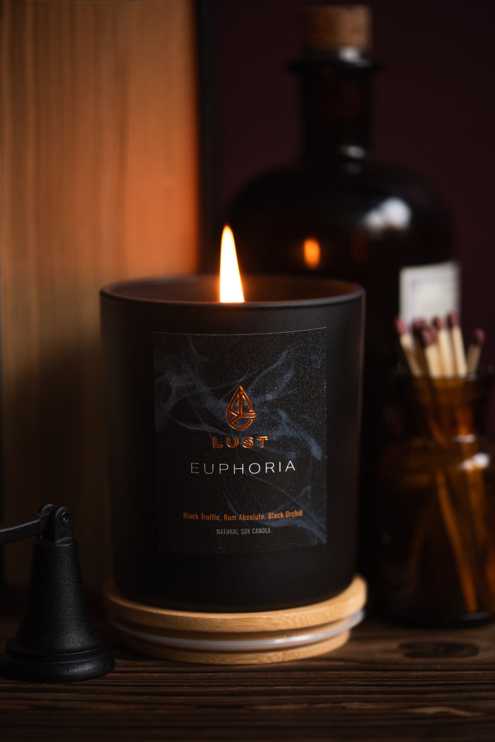 Euphoria - Black Truffle, Rum Absolute, Black Orchid,